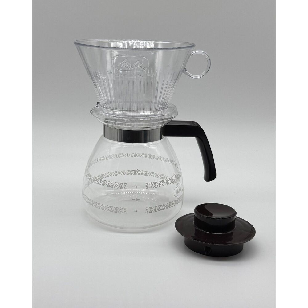 Vintage Melitta 10-Cup Pour Over Drip Cone Coffeemaker